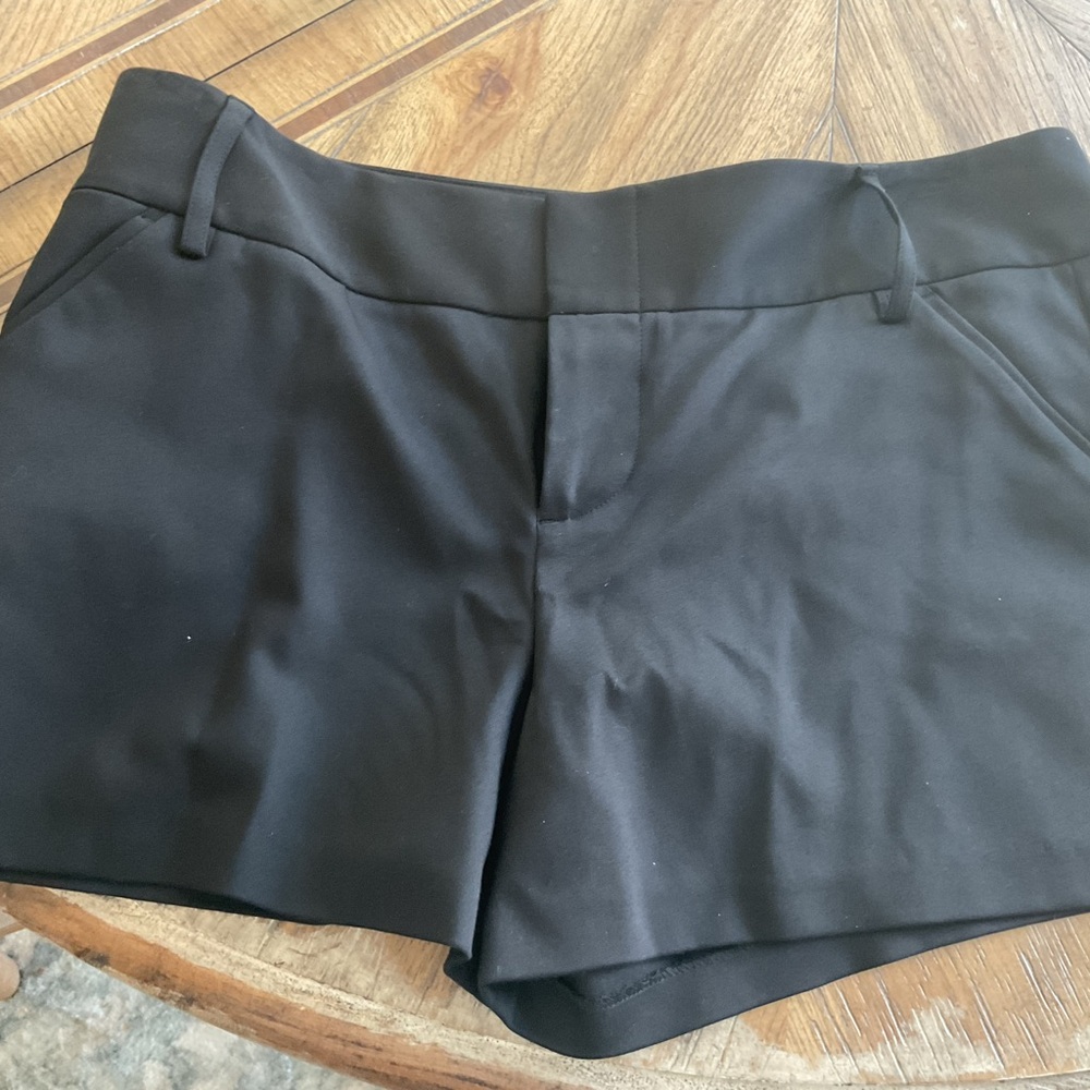 Alice + Olivia Black Shorts